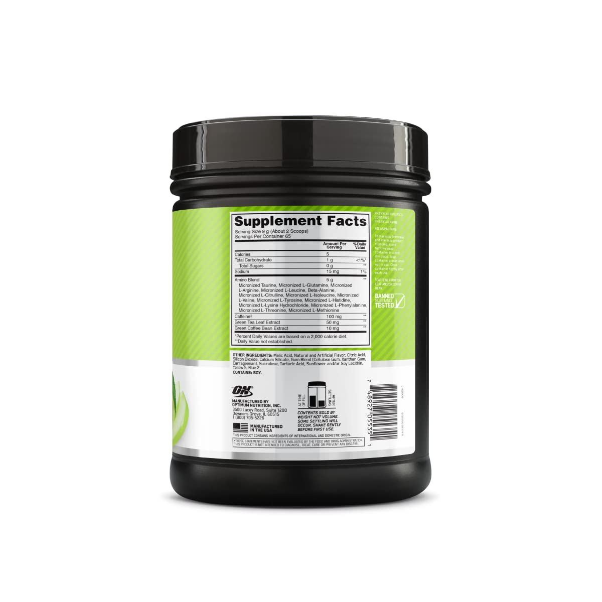 Optimum Nutrition Amino Energy with Green Tea and Green Coffee Extract, Flavor Optimum Nutrition uk supplements