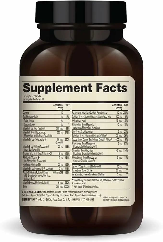 Dr. Mercola Chewable Multivitamin for Kids - 28 Vitamins & Minerals - 0g Sugar - Non-GMO, Gluten-Free & Soy-Free Dr. Mercola uk supplements