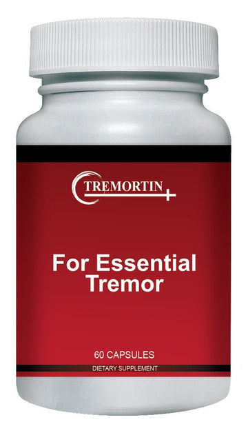 Tremortin – Natural Essential Tremor Herbal Supplement - Offers Relief for Shaky Hands, Arm, Leg and Voice Tremors (60 Capsules) Tremortin uk supplements