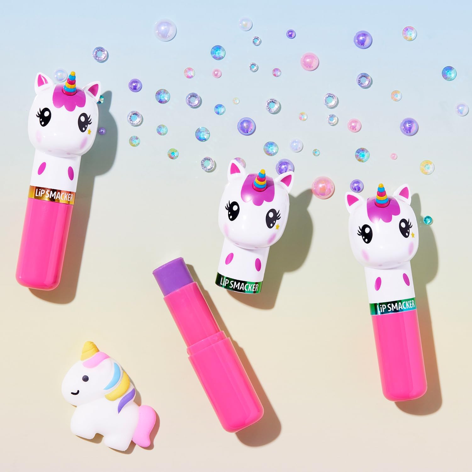 Lip Smacker Lippy Pals Unicorn, Flavored Moisturizing & Smoothing Soft Shine Lip Balm, Hydrating & Protecting Fun Tasty Flavors, Cruelty-Free & Vegan - Unicorn Magic Lip Smacker uk supplements