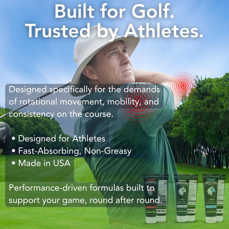 EagleEase – Targeted Joint Support Cream for Golfers & Athletes | Helps Support Elbows & Mobility During & After Play | Fast-Absorbing – 3 oz SwingFree Mobility uk supplements