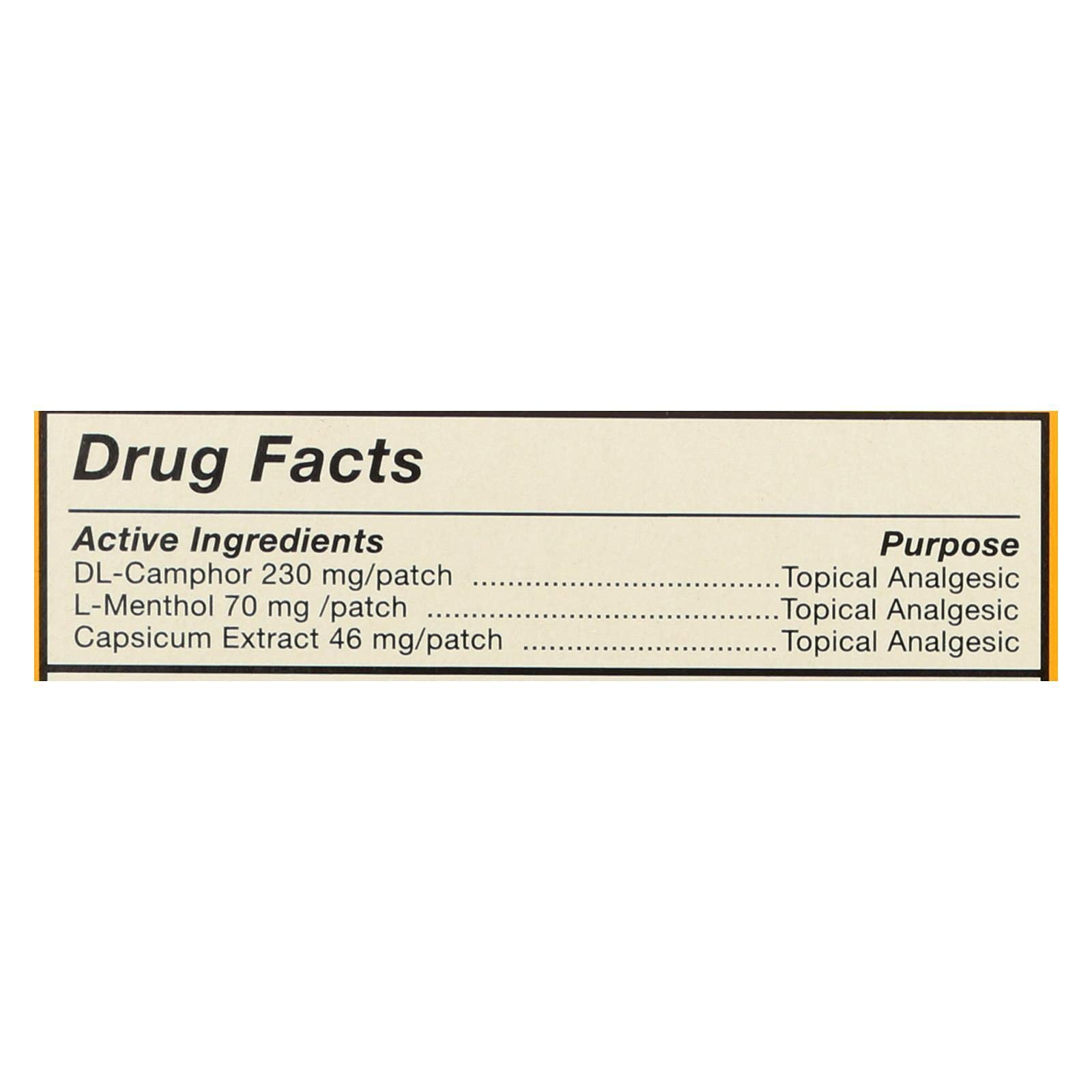 Tiger Balm Pain Relieving Patch Large, 4 Count (Pack of 6) Tiger Balm uk supplements