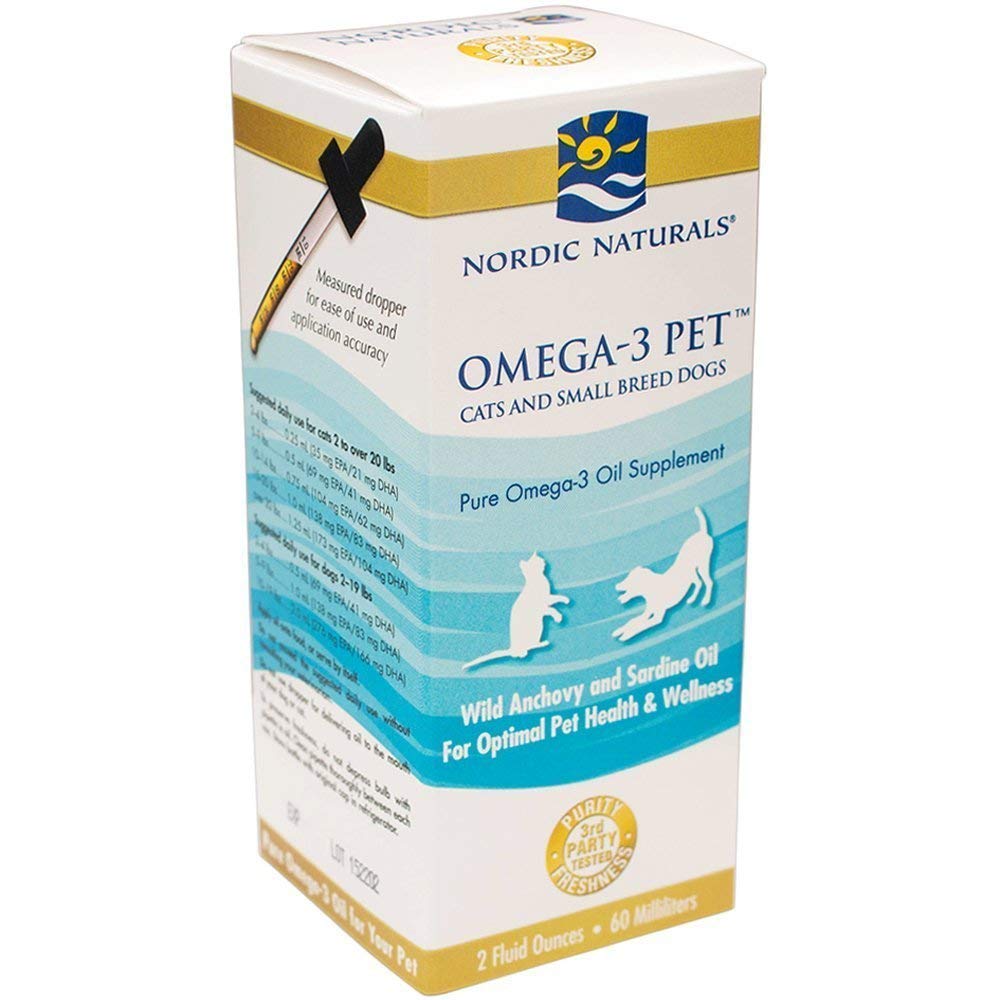 Nordic Naturals - Omega-3 Pet (Cats and Small Breed Dogs) - 2oz (2 Pack) Nordic Naturals uk supplements