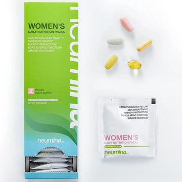 NEUMINA Multivitamin for Women, All-in-One Vitamin Packs for Hair Skin and Nails, Energy Producton, Bone Health, Stress Relief NEUMINA uk supplements