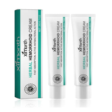 KANBHE Hemorrhoid Cream, Herbal Hemorrhoid Cream, Natural Hemorrhoid Ointment, for Men and Women Hemroid Creams (2PCS) KANBHE uk supplements