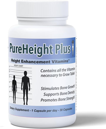 PureHeight Plus Height Enhancement Vitamins PURE BIOTECHNOLOGIES uk supplements