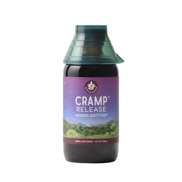 WishGarden Herbs Cramp Release - Natural Herbal Menstrual Cramp Relief Supplement with Cramp Bark, Fast-Acting Tincture Soothes Period Cramps, Supports a Healthy Hormone Cycle, Mood & Relaxation, 4oz WishGarden uk supplements