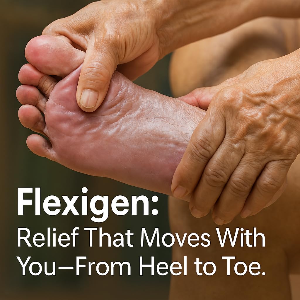 FLEXIGEN Pain Cream Lotion 3-Pack – Natural Menthol Formula with Frankincense & Essential Oils – Fast-Acting, Non-Greasy, Pleasant Scent FLEXIGEN uk supplements
