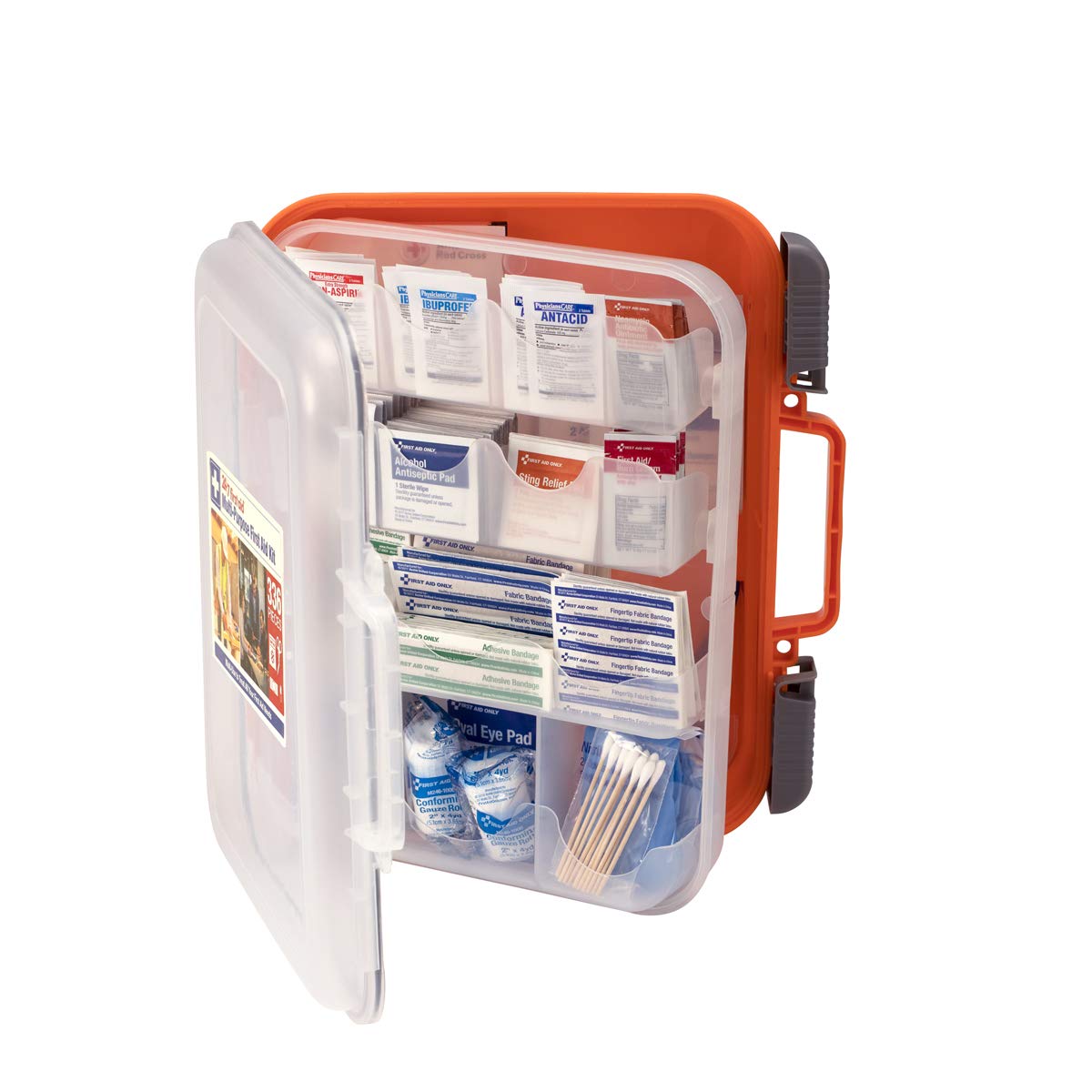 336 Piece First Aid Kit, Plastic Case 24/7 First Aid uk supplements