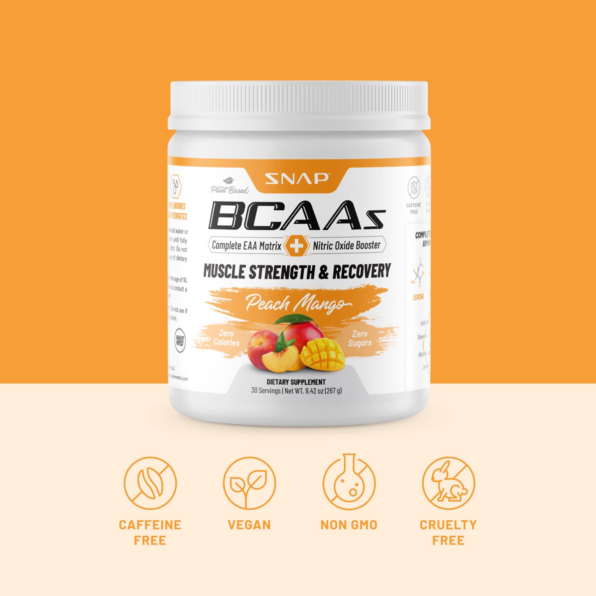 Snap Supplements Nitric Oxide Booster and BCAA Powder Snap Supplements uk supplements