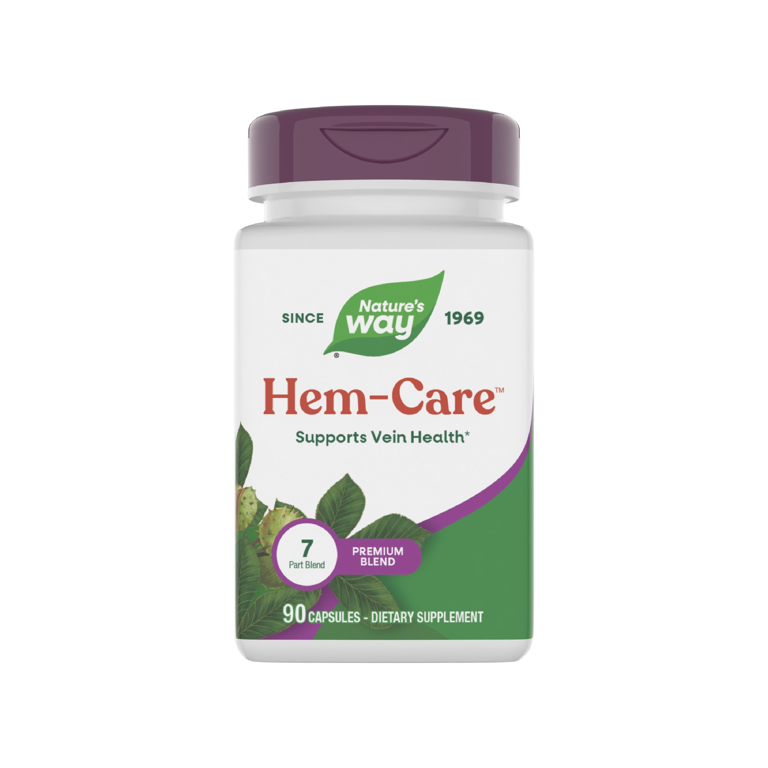 Nature's Way Premium Hem-Care, Unique Vein Health Blend*, 90 Capsules Nature's Way uk supplements