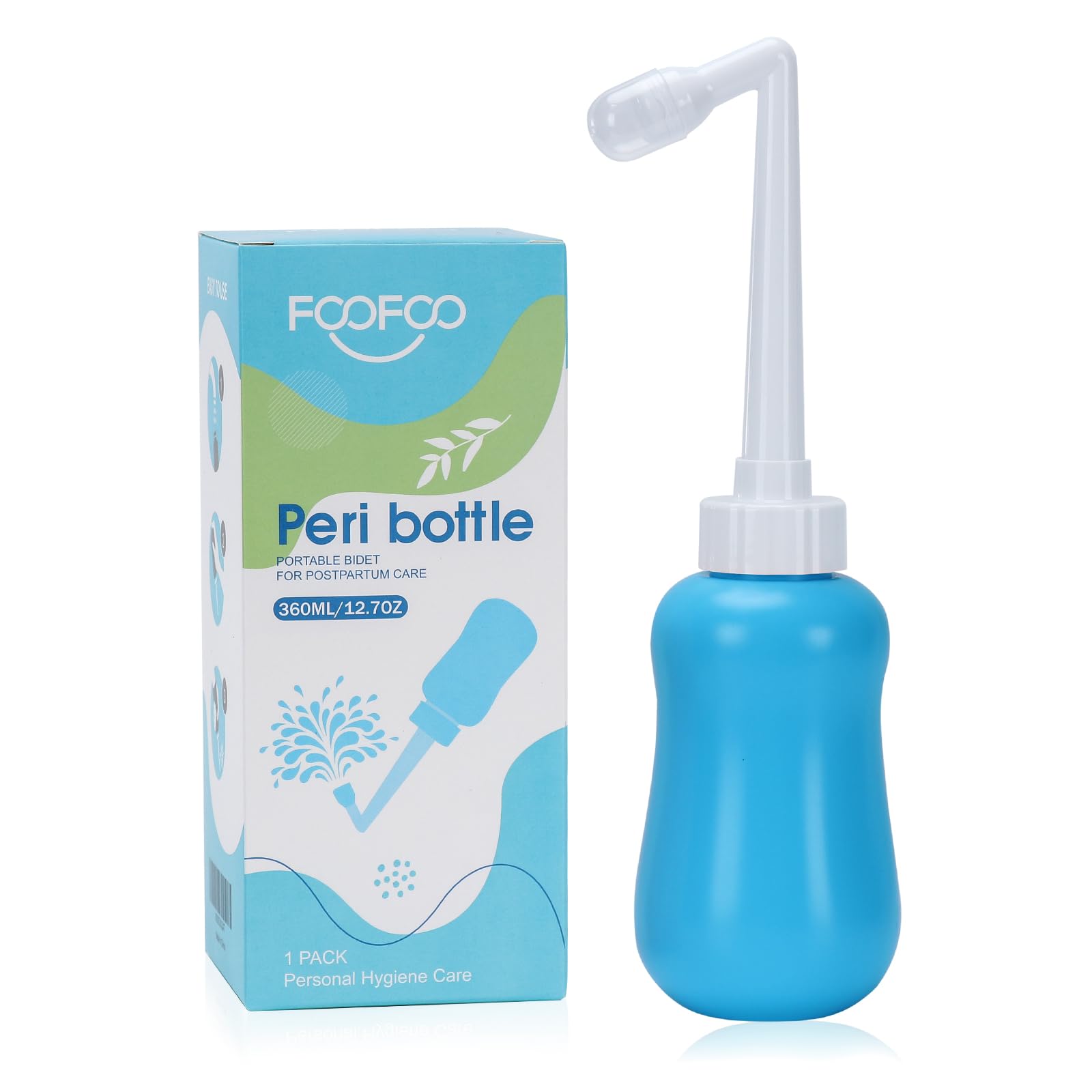 Peri Bottle for Postpartum Care, Postpartum Essentials, Feminine Care FOOFOO uk supplements