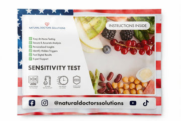 Advanced 1000 Item Food Sensitivity Test Digital Hair Analysis At Home Collection Food Environmental Metals Minerals and Additives Sensitivity Insights 24 to 48 Hour Results NATURAL DOCTORS SOLUTIONS uk supplements