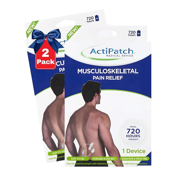 Mint Bucket ActiPatch Wearable Pain-Relief Device, 2-Pack Bundle – Pulsed Shortwave Therapy Loop for Back, Knee, Hip & Joint Discomfort, Long Lasting Leg Pain Relief Product Mint Bucket Brands uk supplements