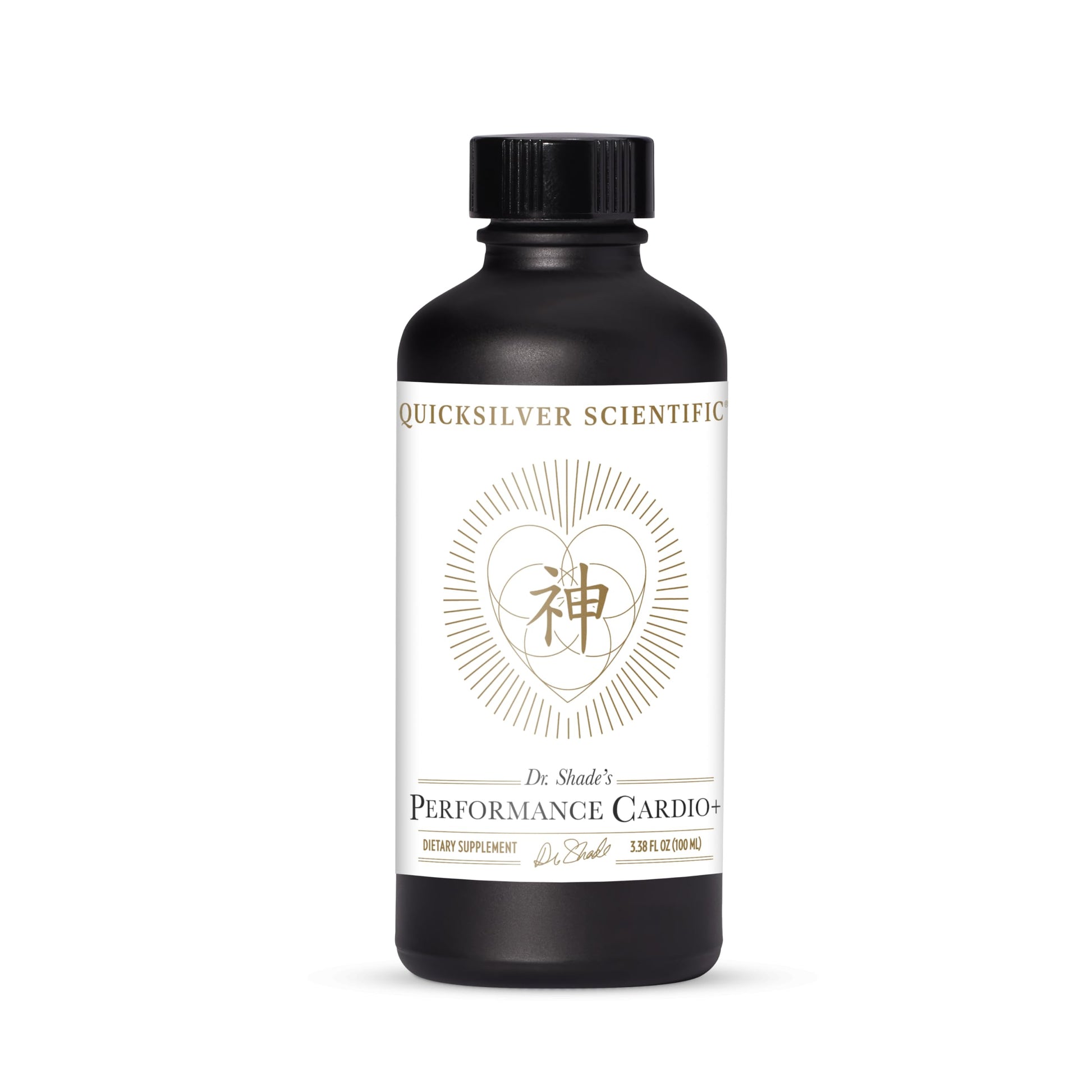 Quicksilver Scientific Performance Cardio+ - Herbal Supplement to Support Blood Circulation & Brain Health - Cardiovascular Supplement with Hawthorn Berry + He Shou Wu + Ginseng Extract (3.38 oz) Quicksilver Scientific uk supplements