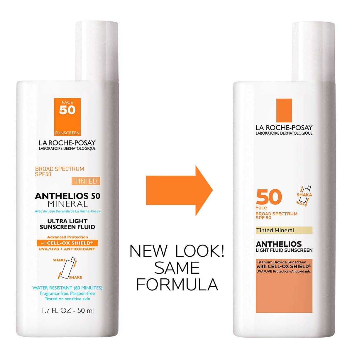 La Roche-Posay Anthelios Tinted Sunscreen SPF 50, Ultra-Light Fluid La Roche-Posay uk supplements