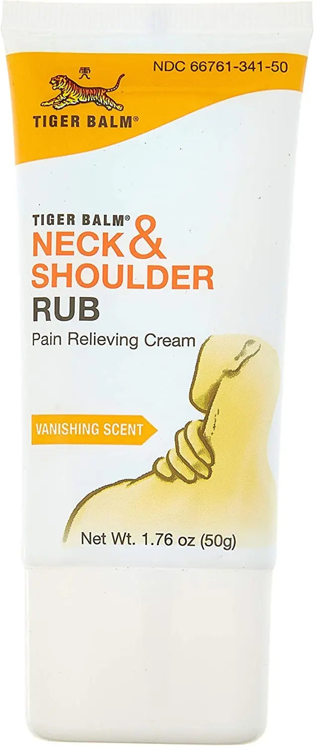 Tiger Balm Neck and Shoulder Rub 1.76 oz. Tiger Balm uk supplements
