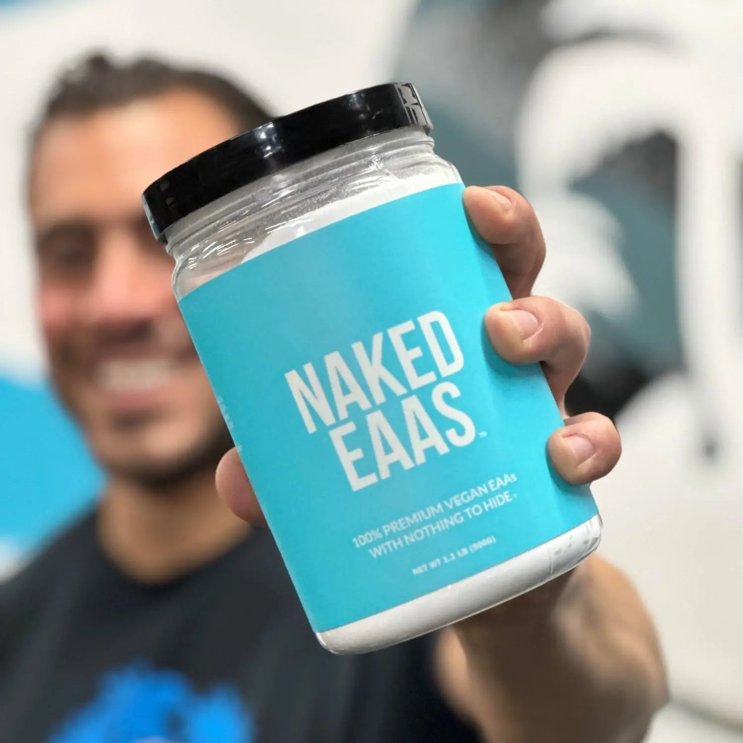 NAKED EAAs Amino Acids Powder - 50 Servings - Vegan Unflavored Essential Amino Acids 500 Grams - Instantized All Natural EAAs Powder Supplement NAKED uk supplements