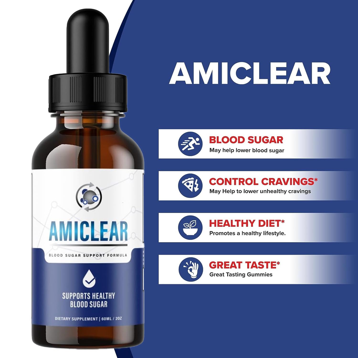 Amiclear Healthy Support Supplement,Amiclear Drops, Advanced Formula Ami Clear Drops YEGE uk supplements