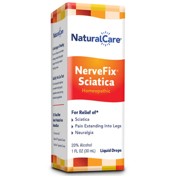 NaturalCare Pain Relief NerveFix Sciatica Neuralgia, 1 oz Liquid Natra Bio Natra-Bio uk supplements