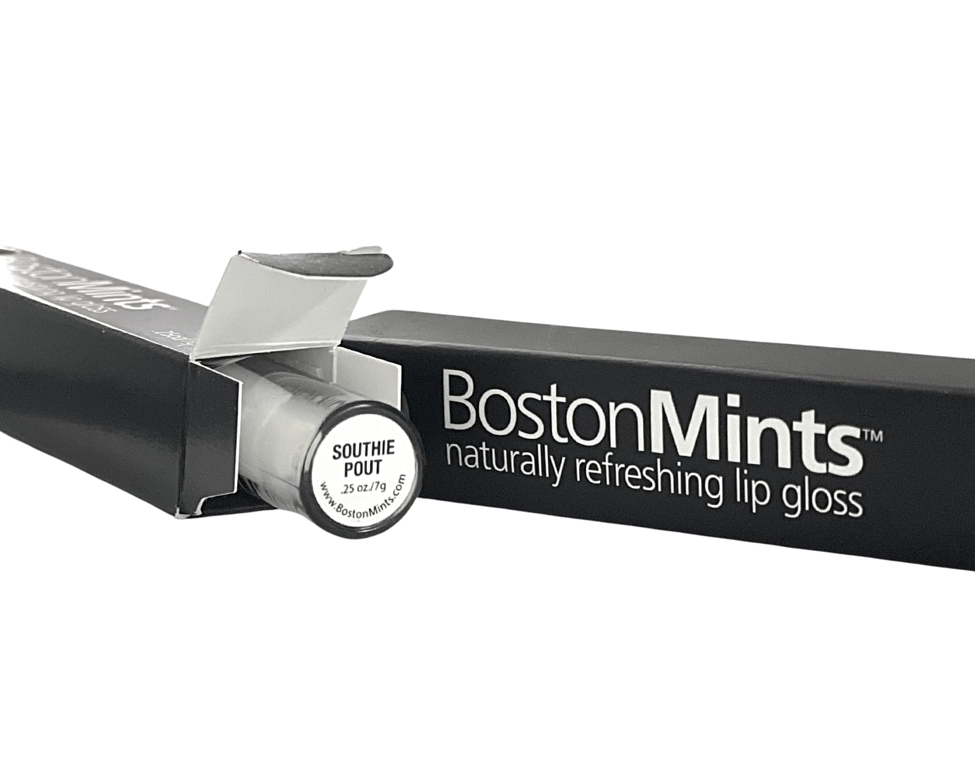 Healthy, Naturally Lip Plumping Clear LipGloss, Southie Pout (.25oz) - Vegan, Plant-Based ingredients. Cooling Mint Enhances Fullness, while Avocado Oil and Jojoba provides lasting Hydration. Boston Mints uk supplements