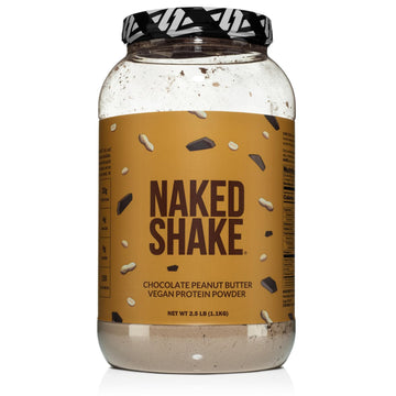 Naked Shake - Chocolate Peanut Butter Protein Powder - Vegan Protein Powder from US NAKED uk supplements