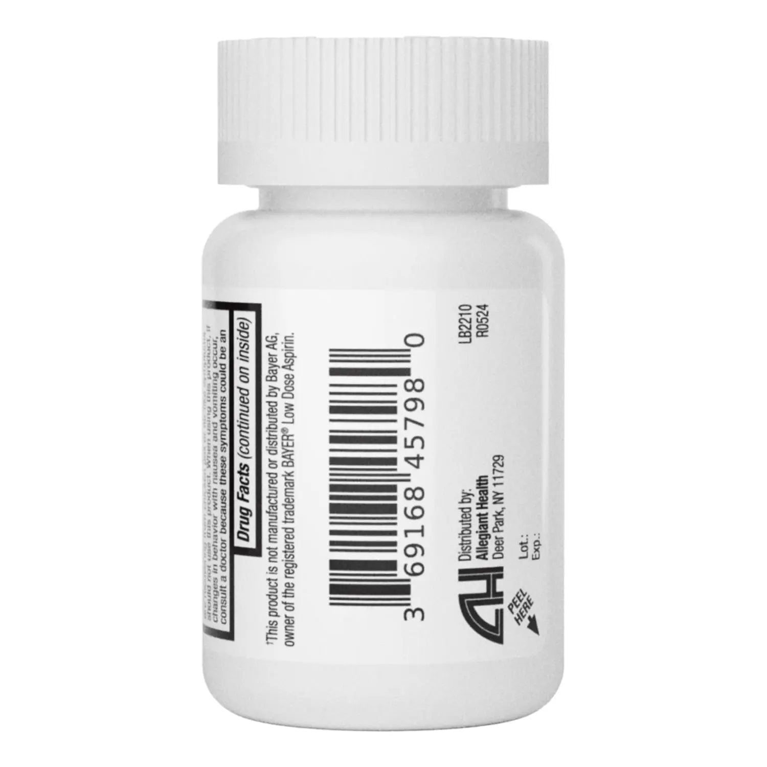 HealthA2Z® Aspirin 81 mg | DYE Free | Low Strength | 200 Counts | Pain Relief | Reduces Minor Aches Muscle Pain & Cramps | Fever Reducer | Reduces Headache | (NSAID) HealthA2Z uk supplements