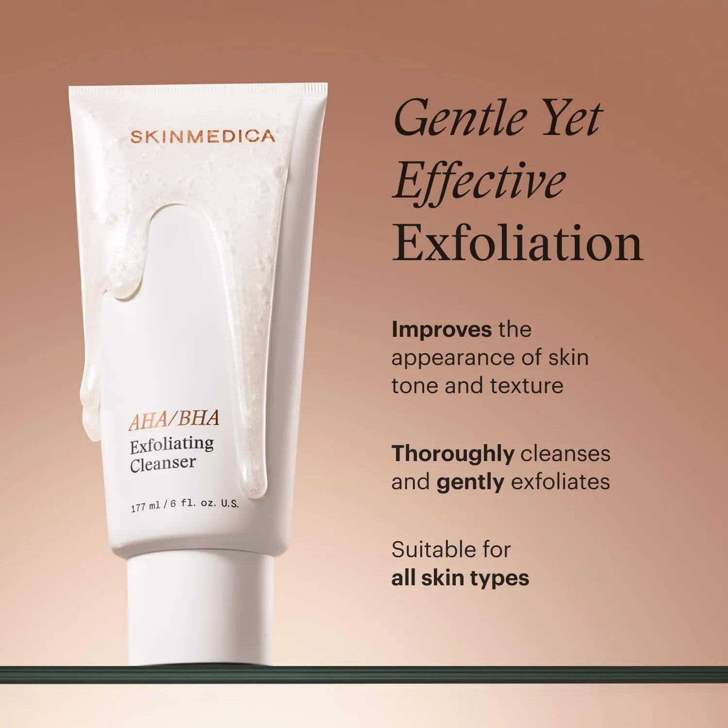 SkinMedica AHA/BHA Exfoliating Face Wash (NEW PACKAGING),Gentle Facial Exfoliating Scrub with Jojoba Oil for Smoother, Radiant Skin - Helps Improve the Appearance of Skin Tone & Texture (6 Fl Oz) SkinMedica uk supplements