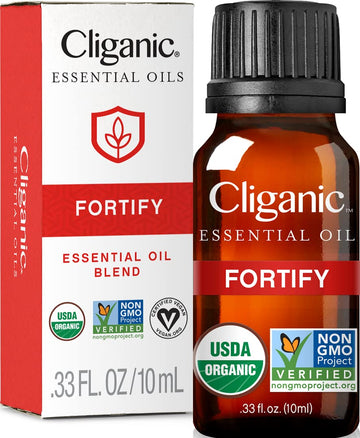 Cliganic Organic Essential Oils Blend Fortify Cliganic uk supplements
