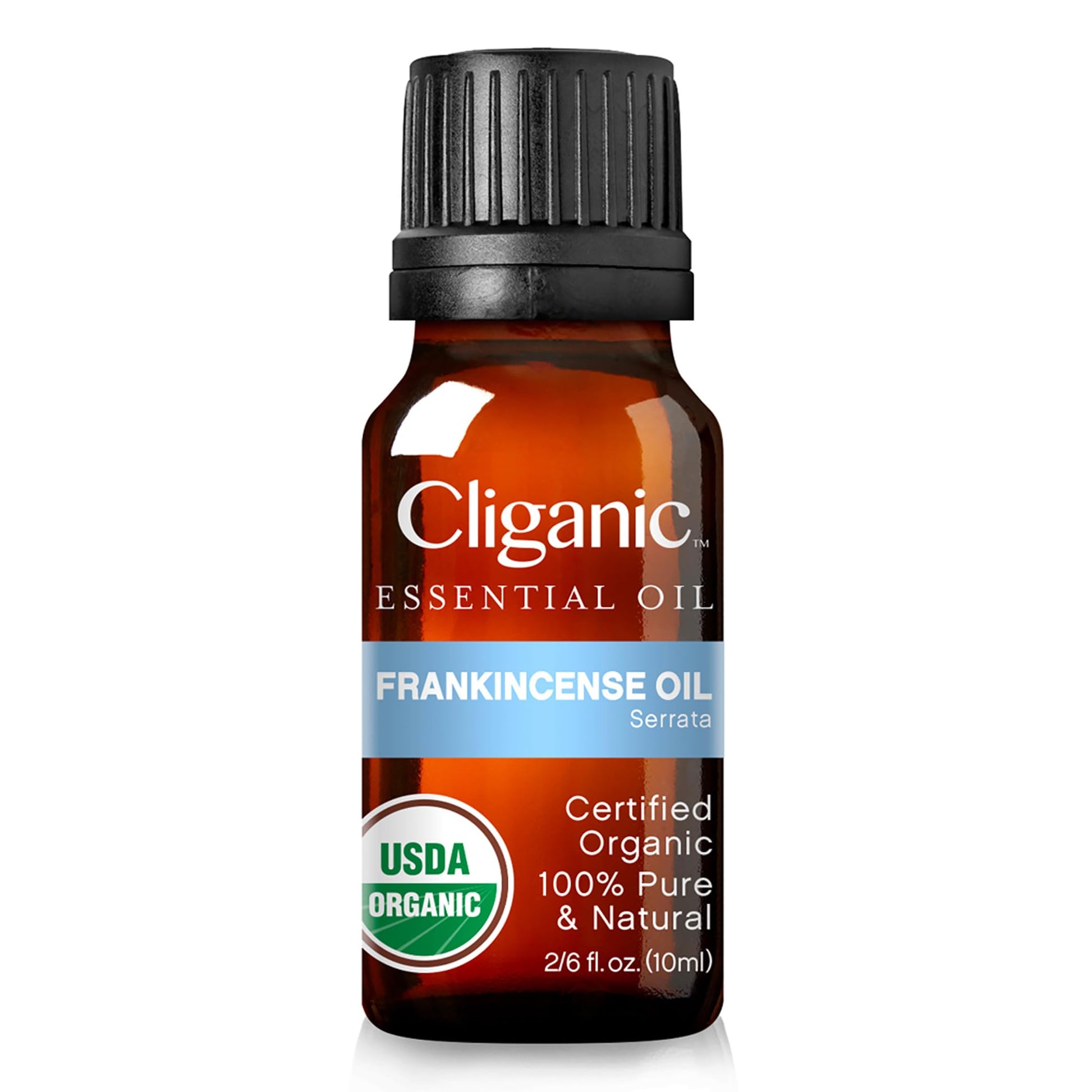 Cliganic USDA Organic Frankincense Essential Oil - Boswellia Serrata, 100% Pure Natural Undiluted Cliganic uk supplements