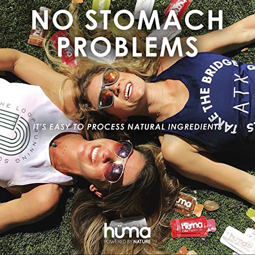 Huma Chia Energy Gel, Blueberries, 12 Gels - Premier Sports Nutrition HÜMA CHIA ENERGY GEL uk supplements