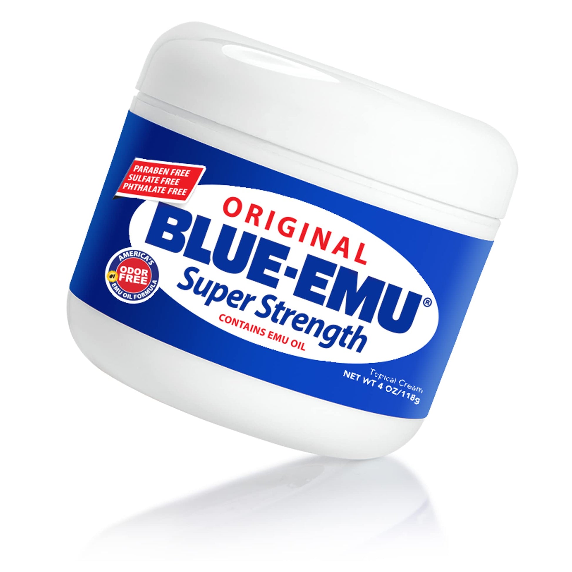 Blue-Emu Original Super Strength Cream, Soothing Muscle & Joint Support, 4 Oz BLUE-EMU uk supplements