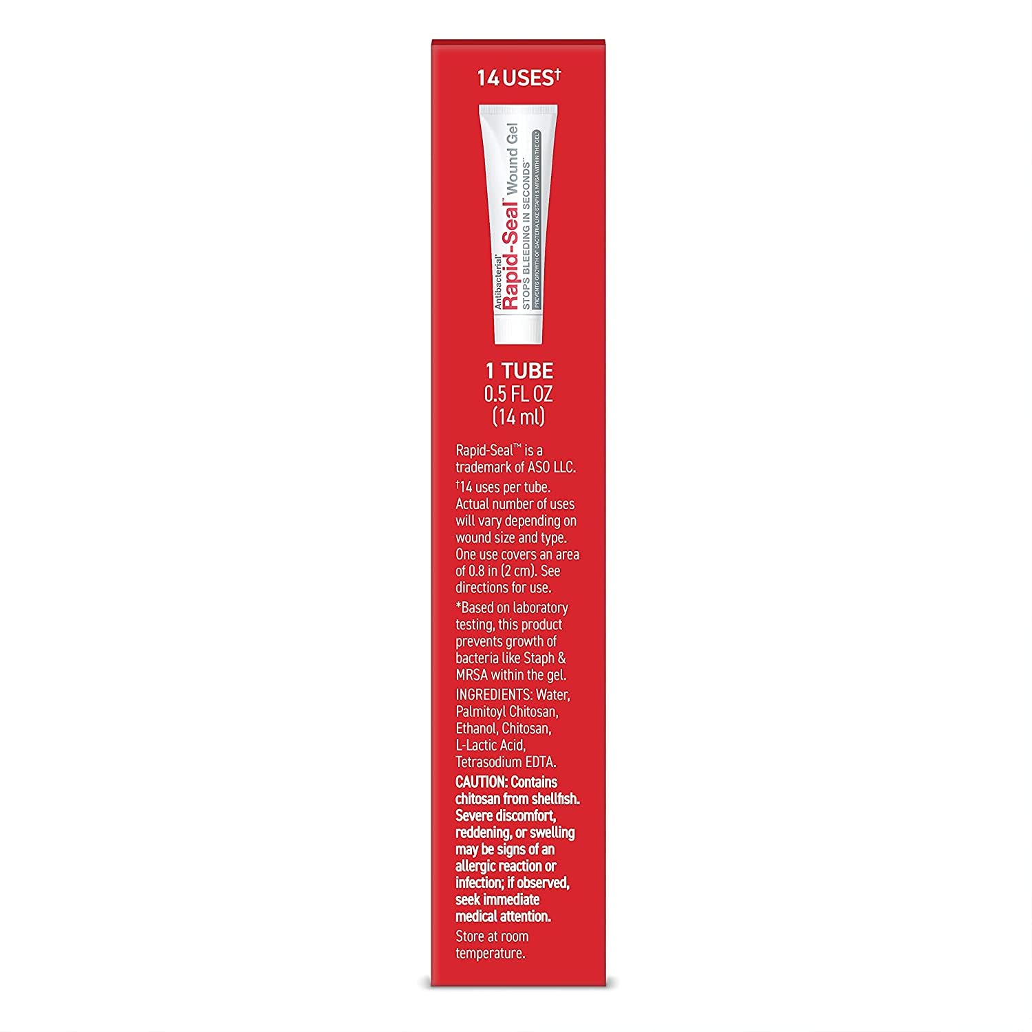 Rapid-Seal Wound Gel (1 Count) | Stops Bleeding in Seconds, Ideal for Cuts Rapid-Seal uk supplements