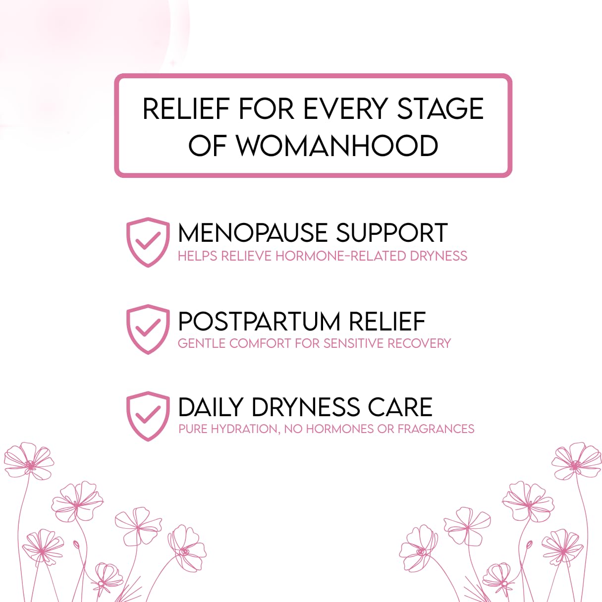 VLUSH Vaginal Moisturizer Suppositories - Deep Hydration with Hyaluronic Acid for Vaginal Dryness, Menopause Support & Daily Comfort, Made in FDA Registered Facility - Hormone-Free (10 Count) VLUSH uk supplements