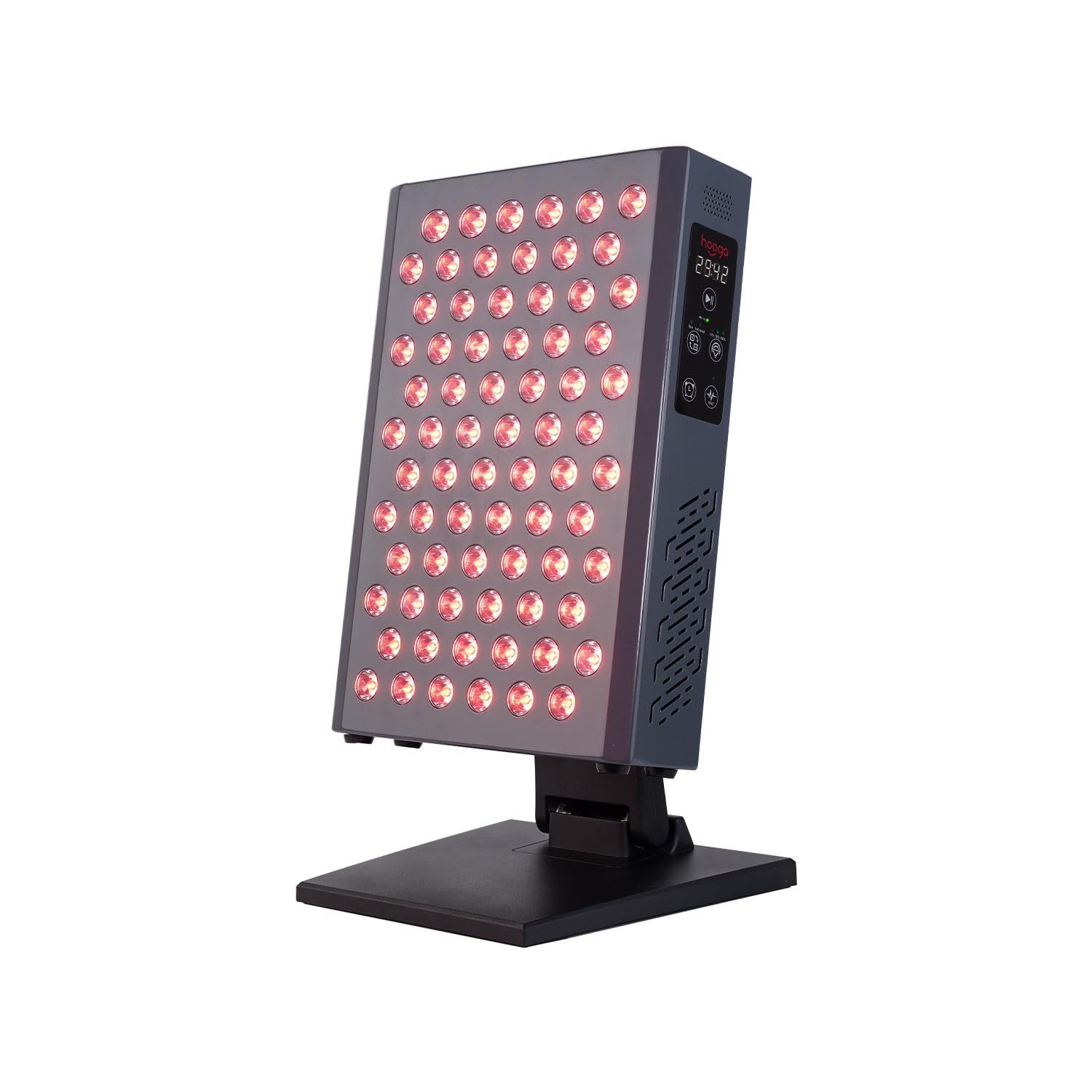 Hooga Red Light Therapy, Red Near Infrared LED Panel, 72 Quad Chip Flicker Free LEDs hooga uk supplements