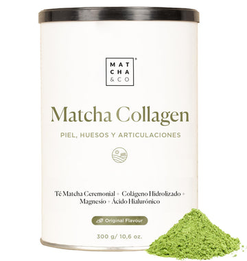 Collagen with Magnesium, Matcha Tea and Hyaluronic Acid. Joints, skin and nails Matcha & CO uk supplements