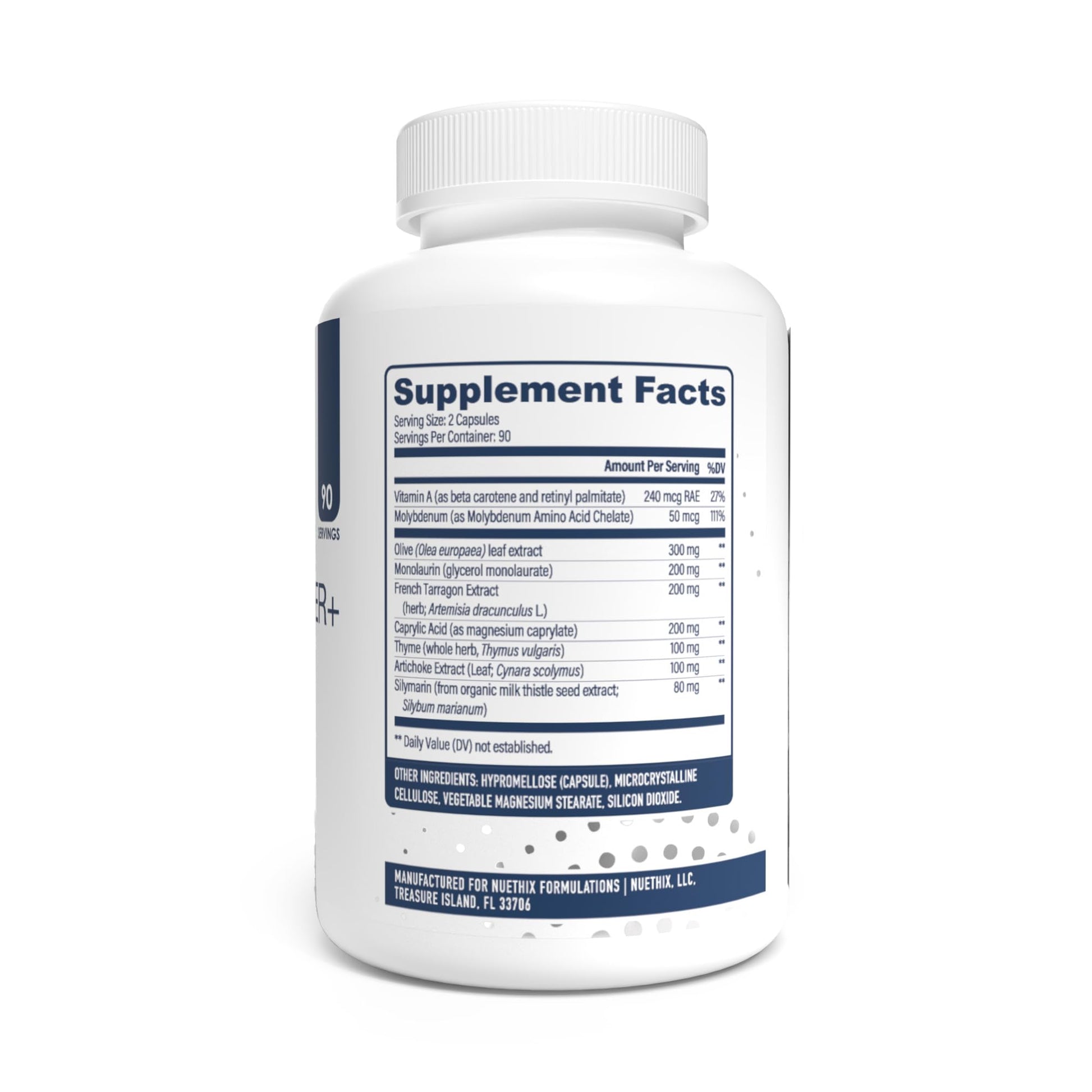 NuEthix Formulations Gut Defender+ Microbiome Balance Dietary Supplement, 180 Capsules, 90 Servings NuEthix Formulations uk supplements