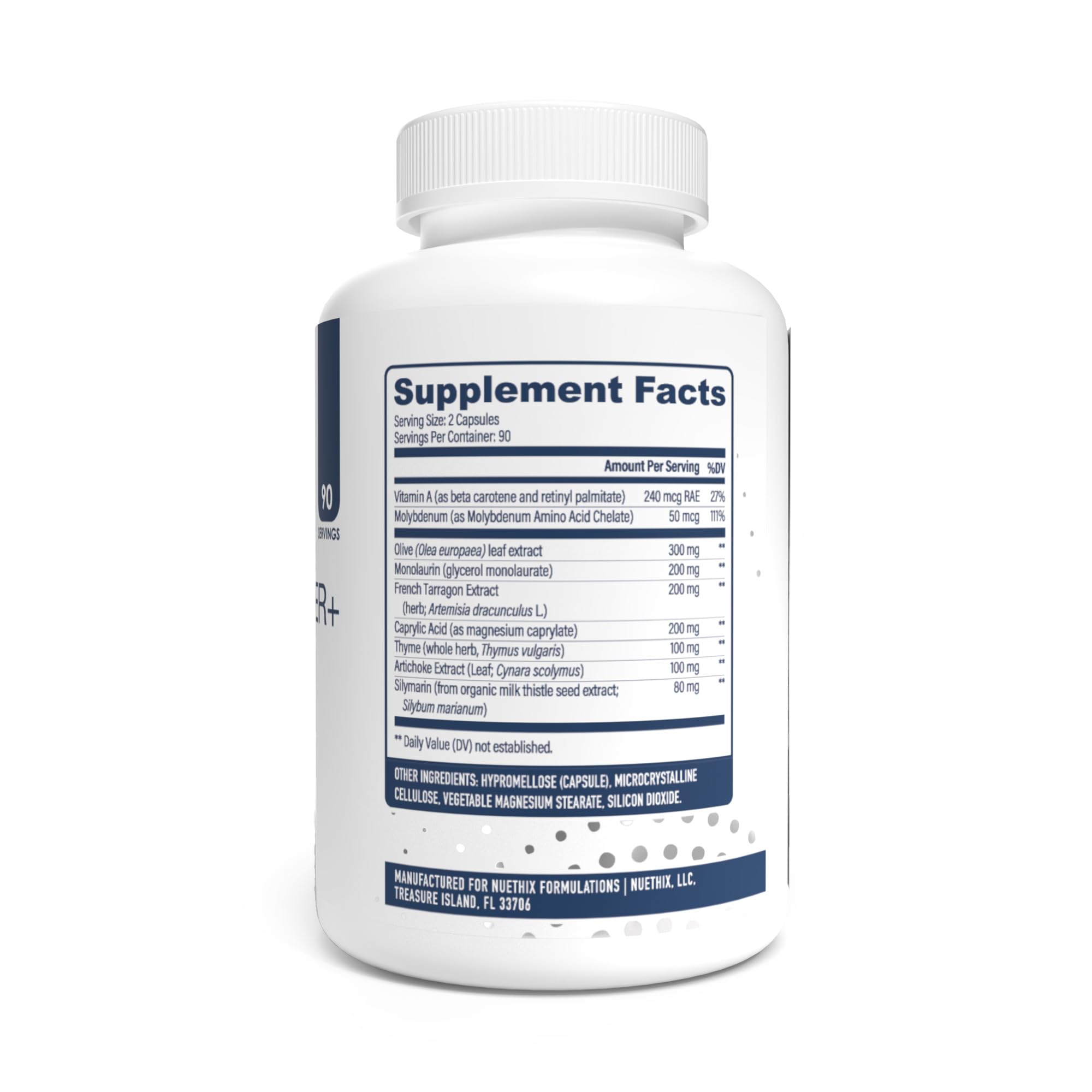 NuEthix Formulations Gut Defender+ Microbiome Balance Dietary Supplement, 180 Capsules, 90 Servings NuEthix Formulations uk supplements