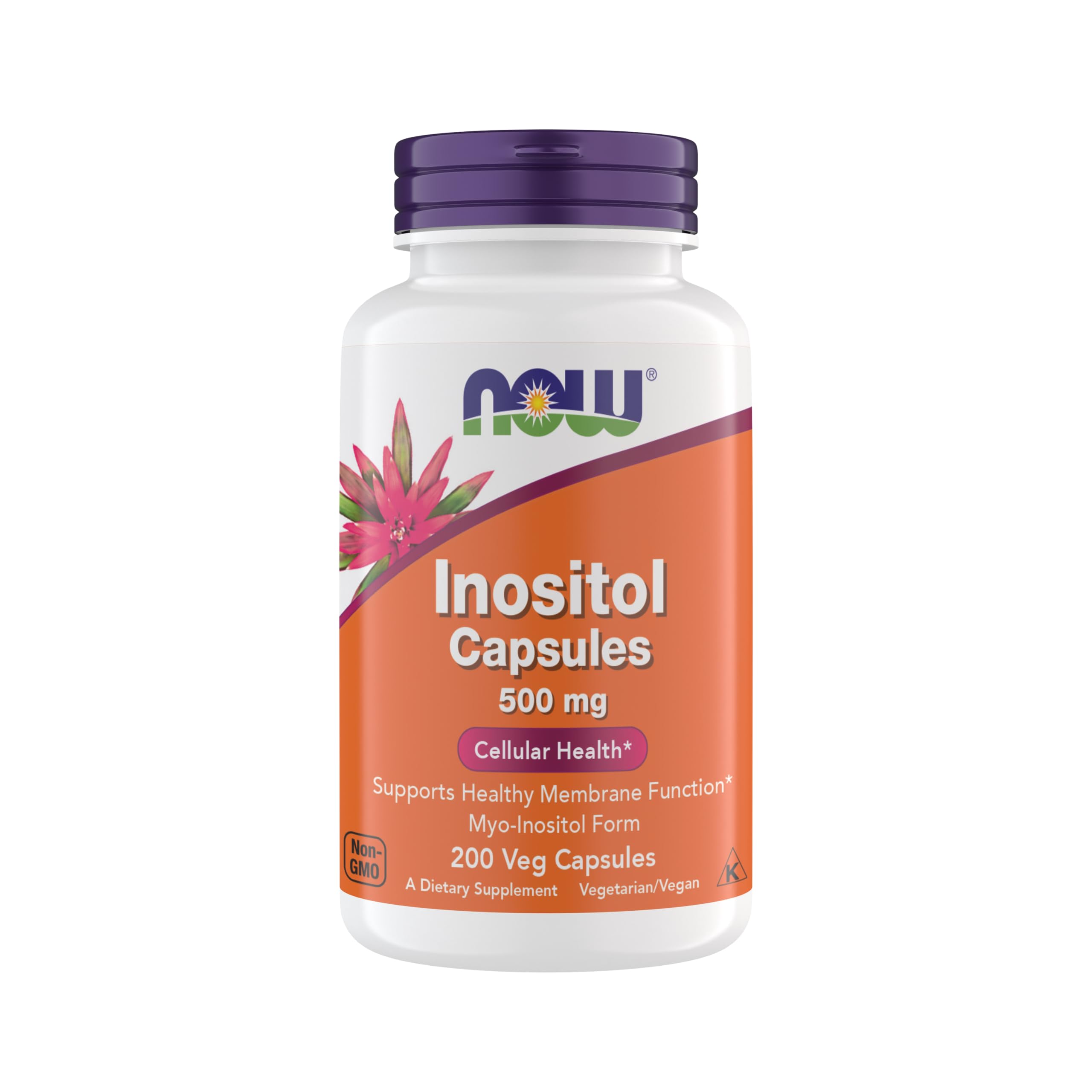 Now Foods Inositol 500 mg, Superior Myo Inositol Form, for Healthy Membrane Function Now Foods uk supplements