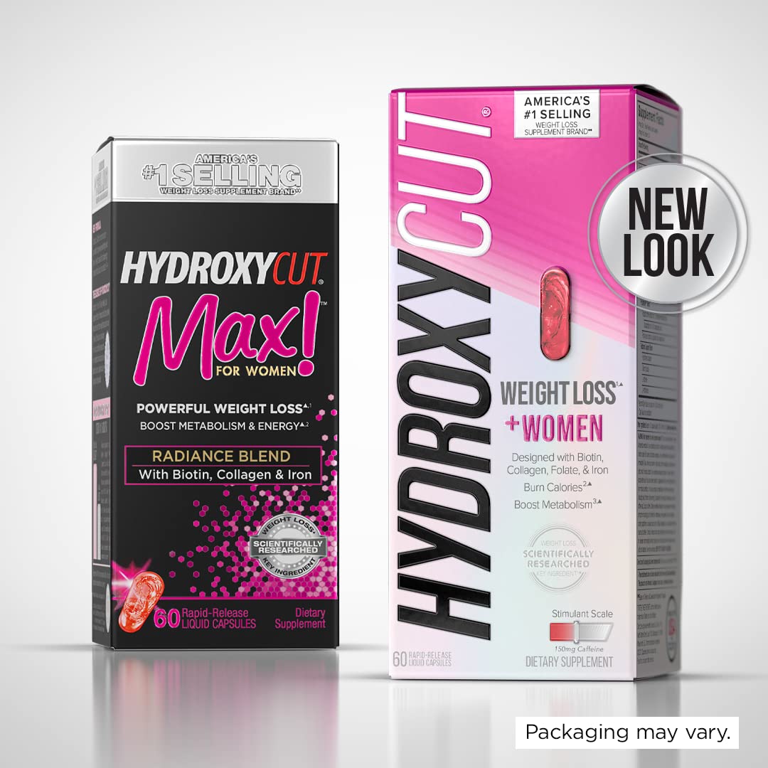 Hydroxycut + Women Pills with Biotin & Collagen | Hair Nails and Skin Vitamins | Iron Supplement Hydroxycut uk supplements