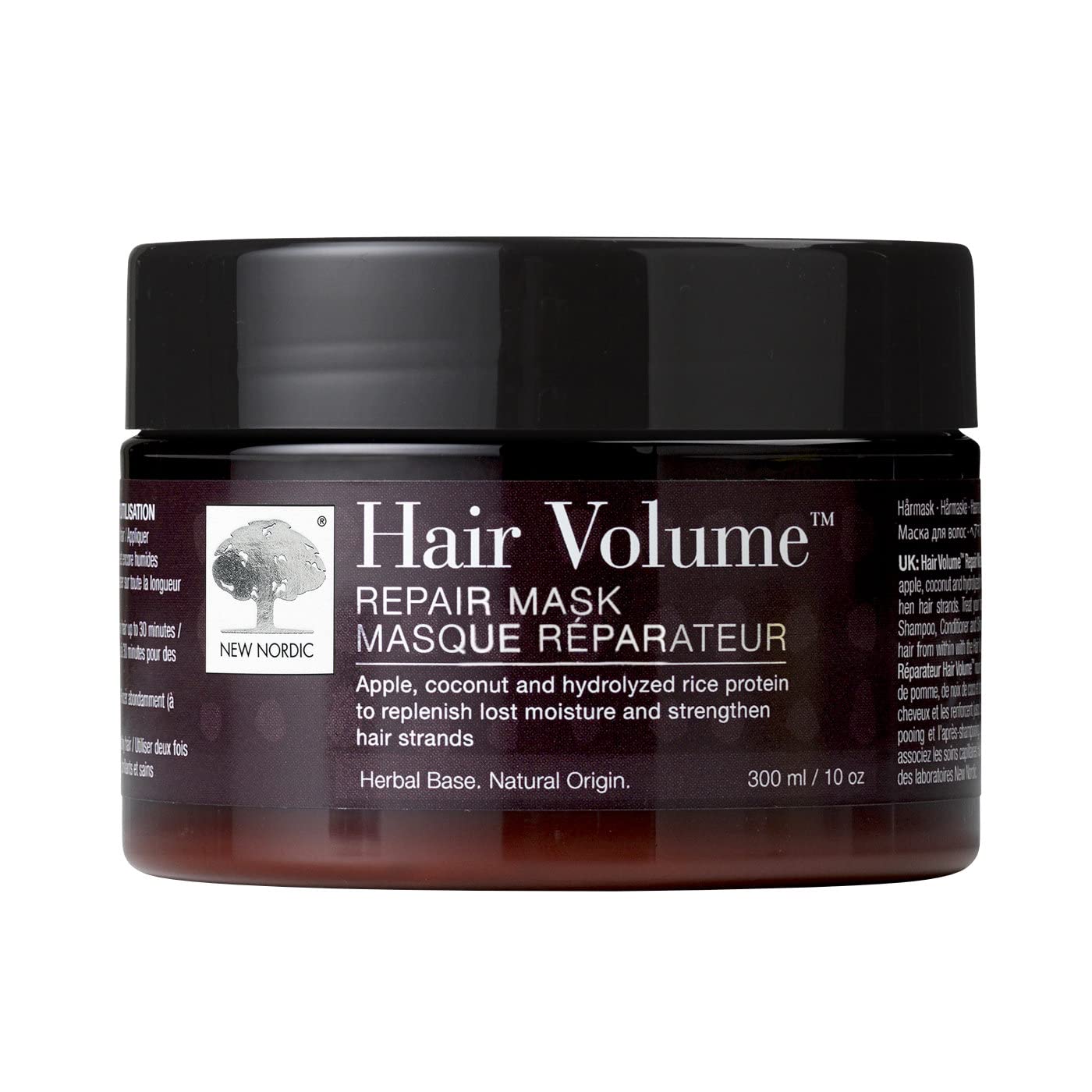 NEW NORDIC Hair Volume Repair Mask for Dry Damaged Hair & Natural Growth, Rebuild Moisture Balance, Volumize & Strengthen, 10 oz NEW NORDIC uk supplements