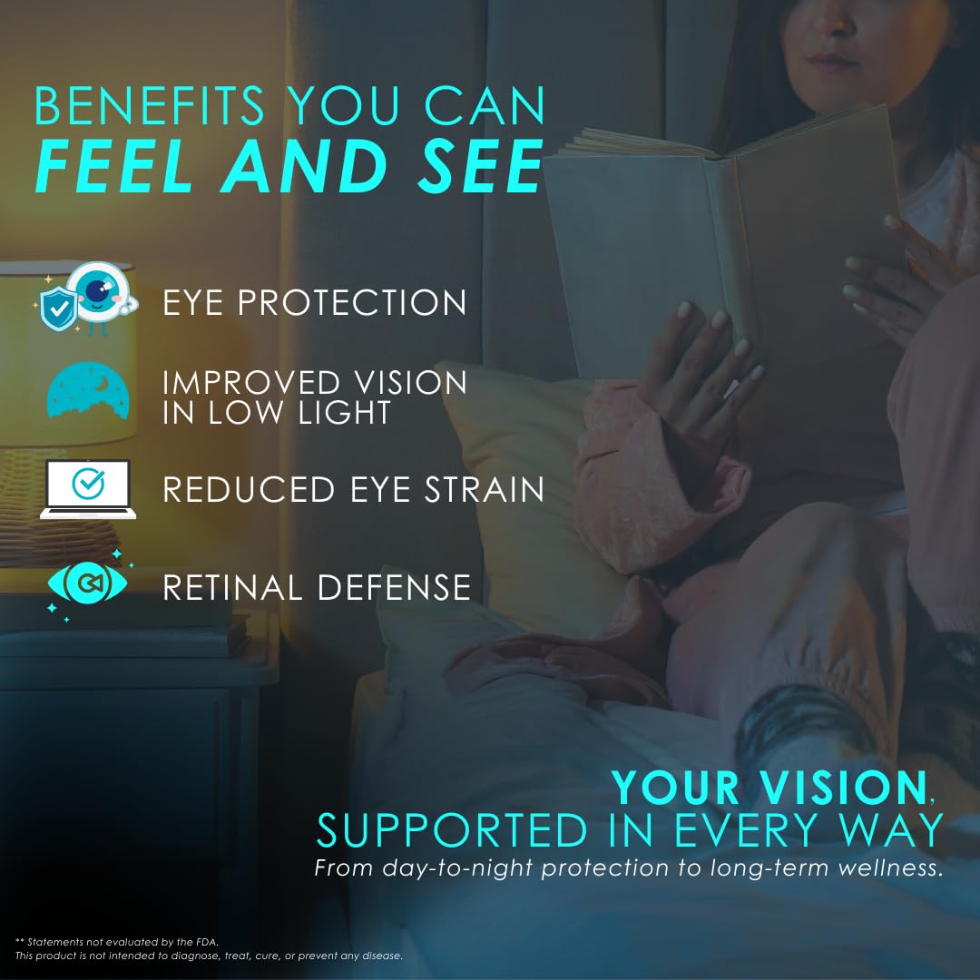 Clearsight AREDS Advanced+ Eye Health Vitamins | Lutein, Zeaxanthin, Vitamin E, Vitamin C | Blue Light & Vision Support | Eye Vitamins for Macular Health Clearsight uk supplements