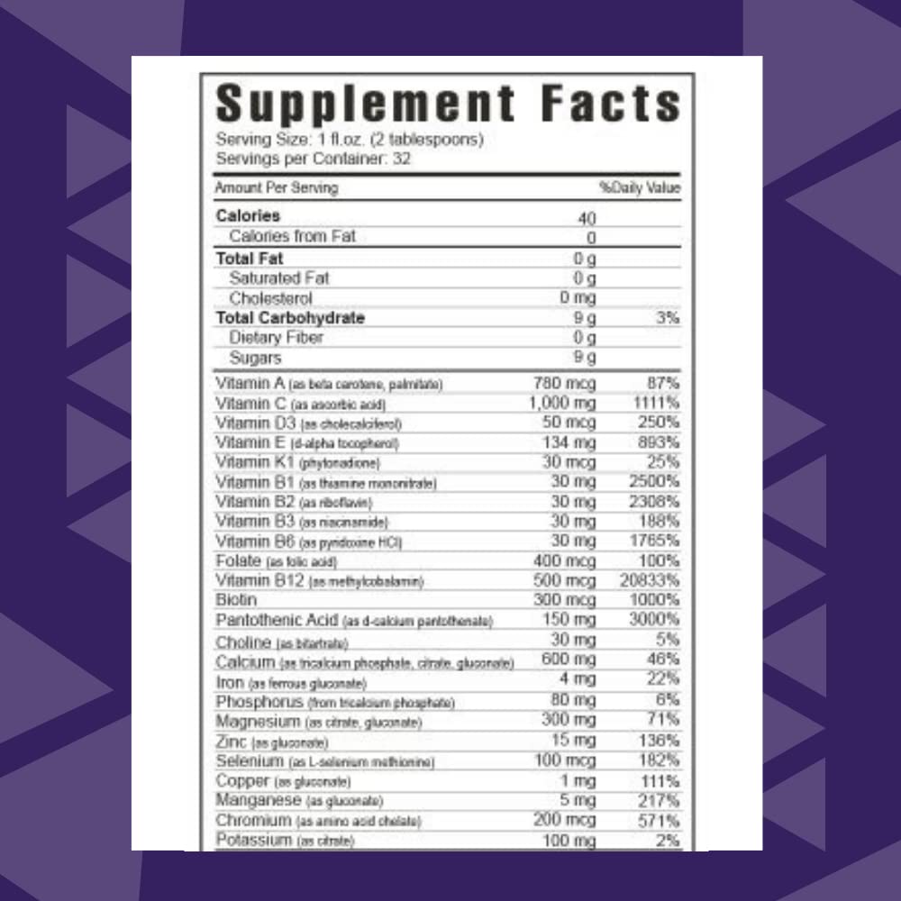 Youngevity Ultimate Classic® - Mega Multi-Vitamin & Mineral Complex - 16 Vitamins, 70+ Minerals, 12+ Amino Acids, Grape Seed, CoQ10, and More - Highly Absorbable Liquid (32 Fl Oz - Pack of 1) Youngevity uk supplements