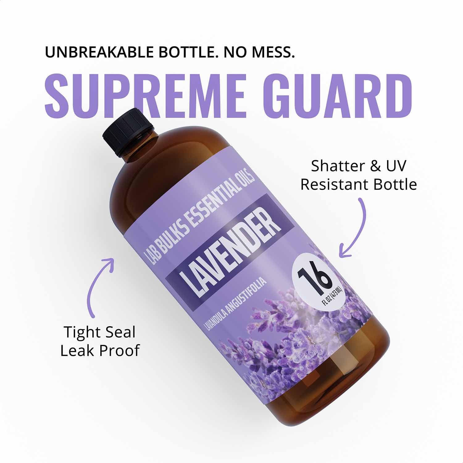 LAB BULKS ESSENTIAL OIL - Lavender Oil 16 Ounce Bottle for Diffusers, Home Care, Candles, Aromatherapy LAB BULKS ESSENTIAL OIL uk supplements