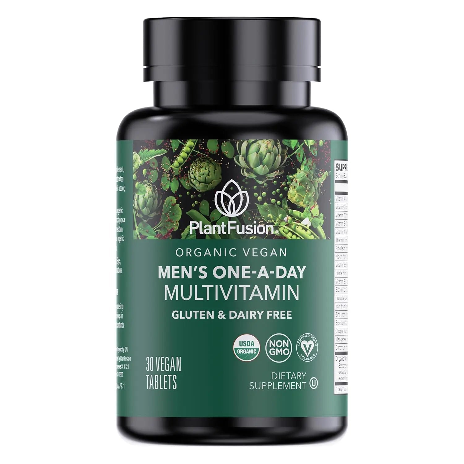 PlantFusion Organic Multivitamin for Men - One Daily Whole Food Blend Men's Multivitamin - Vegan, Non-GMO PlantFusion uk supplements