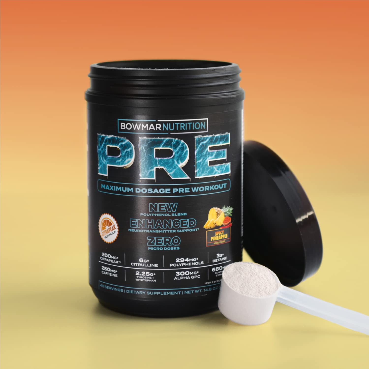 Bowmar Nutrition Pre Workout with Stimulants, Pre Workout Powder, Pump Supplement BOWMAR NUTRITION uk supplements
