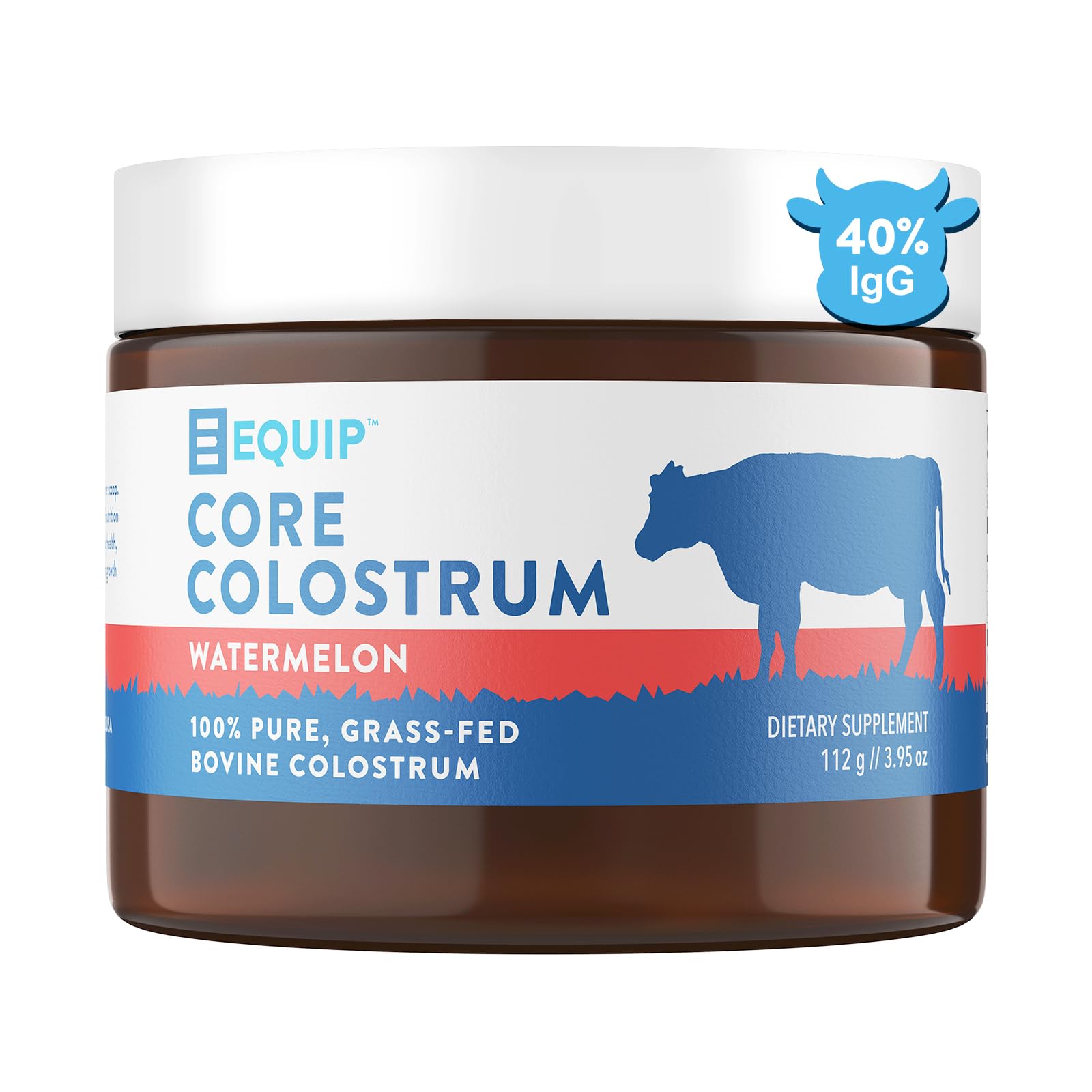 Equip Foods Core Colostrum - 100% Grass Fed Colostrum Powder 3,000mg, 40% IgG Equip uk supplements
