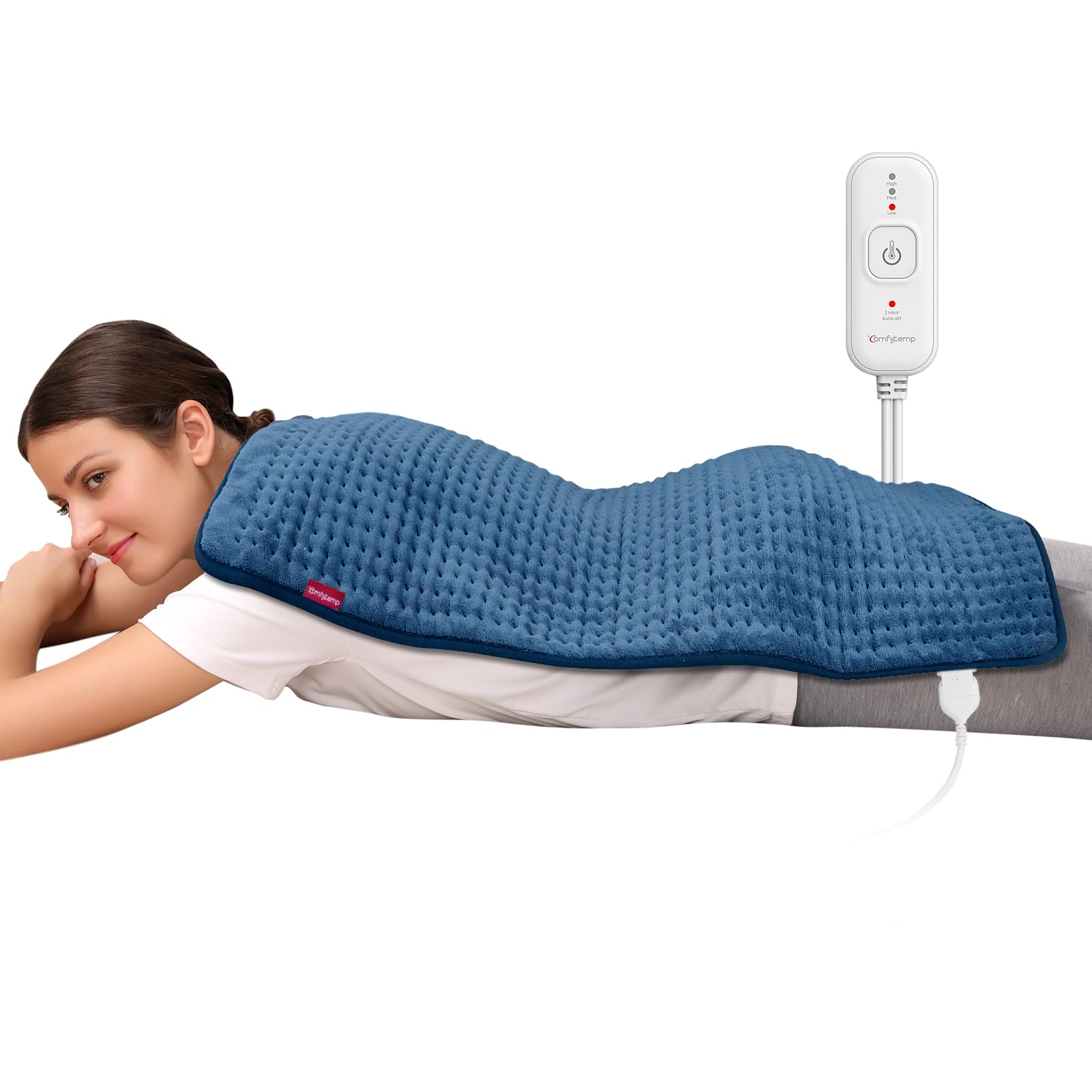 Comfytemp Heating Pad for Back Pain Relief - FSA HSA Eligible Extra Large Heating Pad XXL Comfytemp uk supplements
