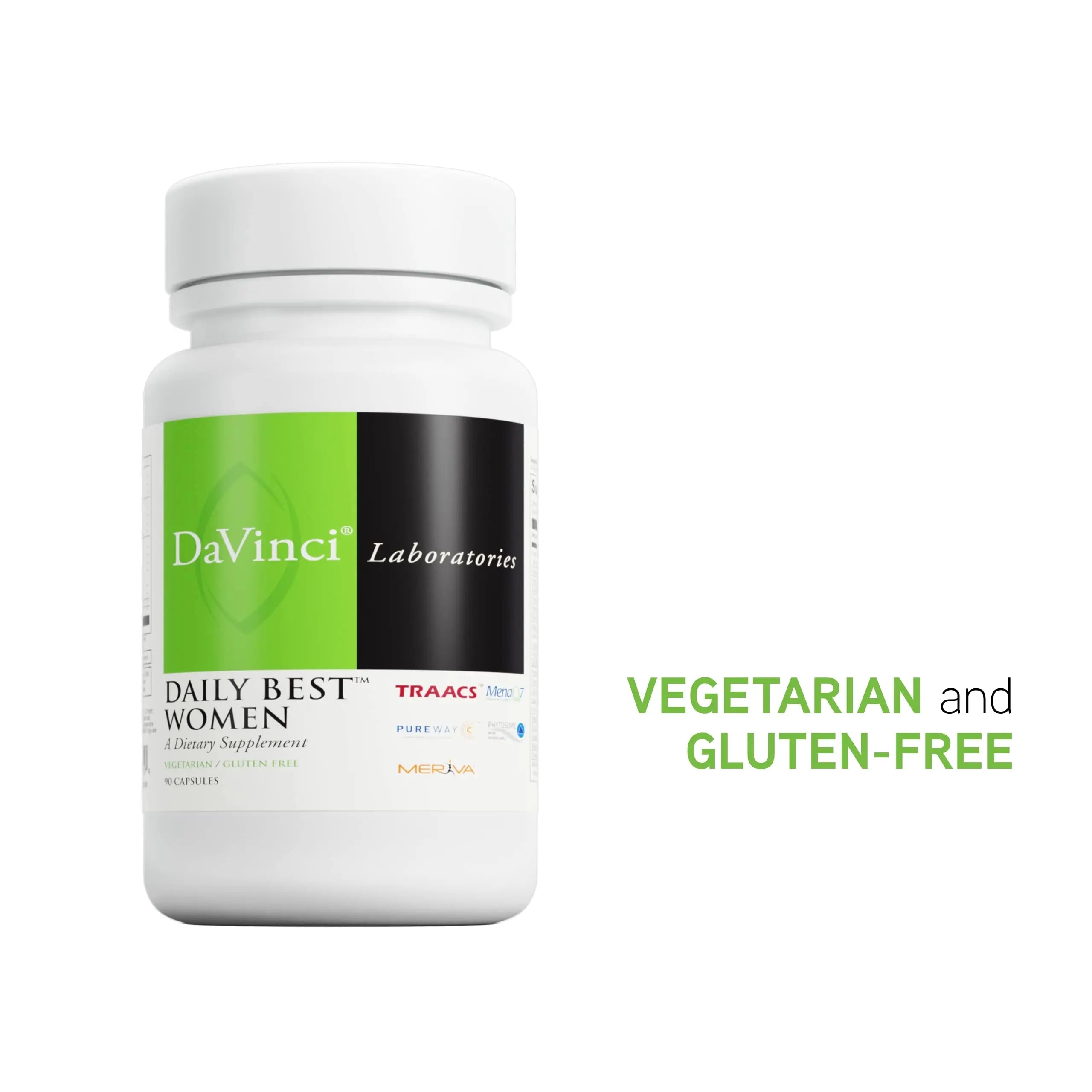 DAVINCI Labs - Daily Best Women - A Dietary Supplement with Vitamin B6, Vitamin B12 Vitamin C, Vitamin K2, and More DAVINCI uk supplements